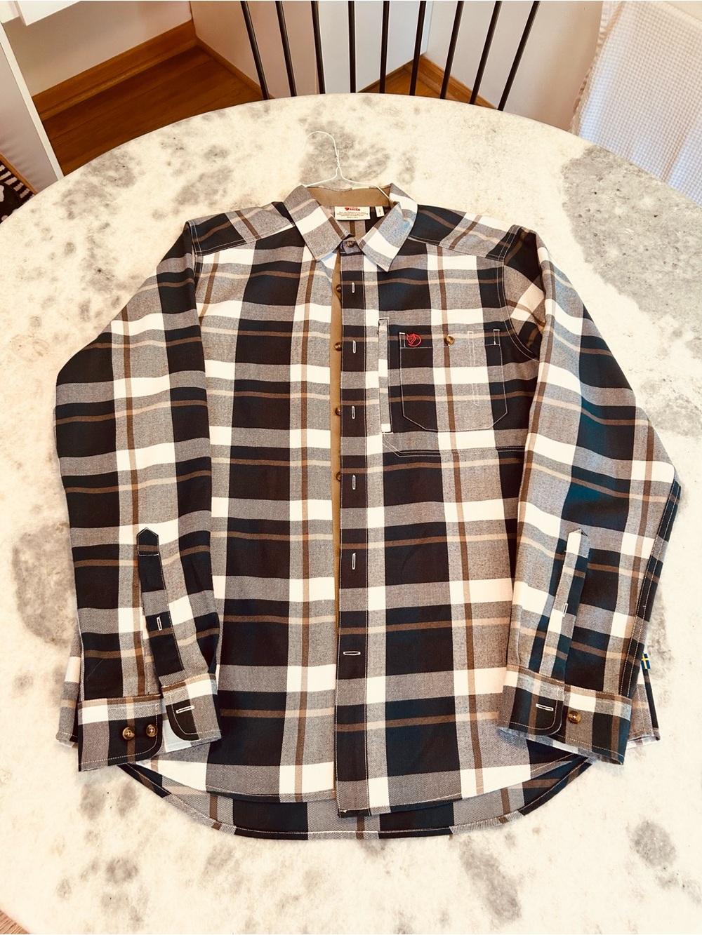Men’s Fjallraven Fjallglim Plaid Button Down Shirt